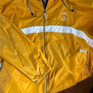 US Open 2002 Bethpage Black Yellow Windbreaker Jacket